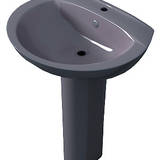 Раковина Arcus 6002 grey с пьедесталом